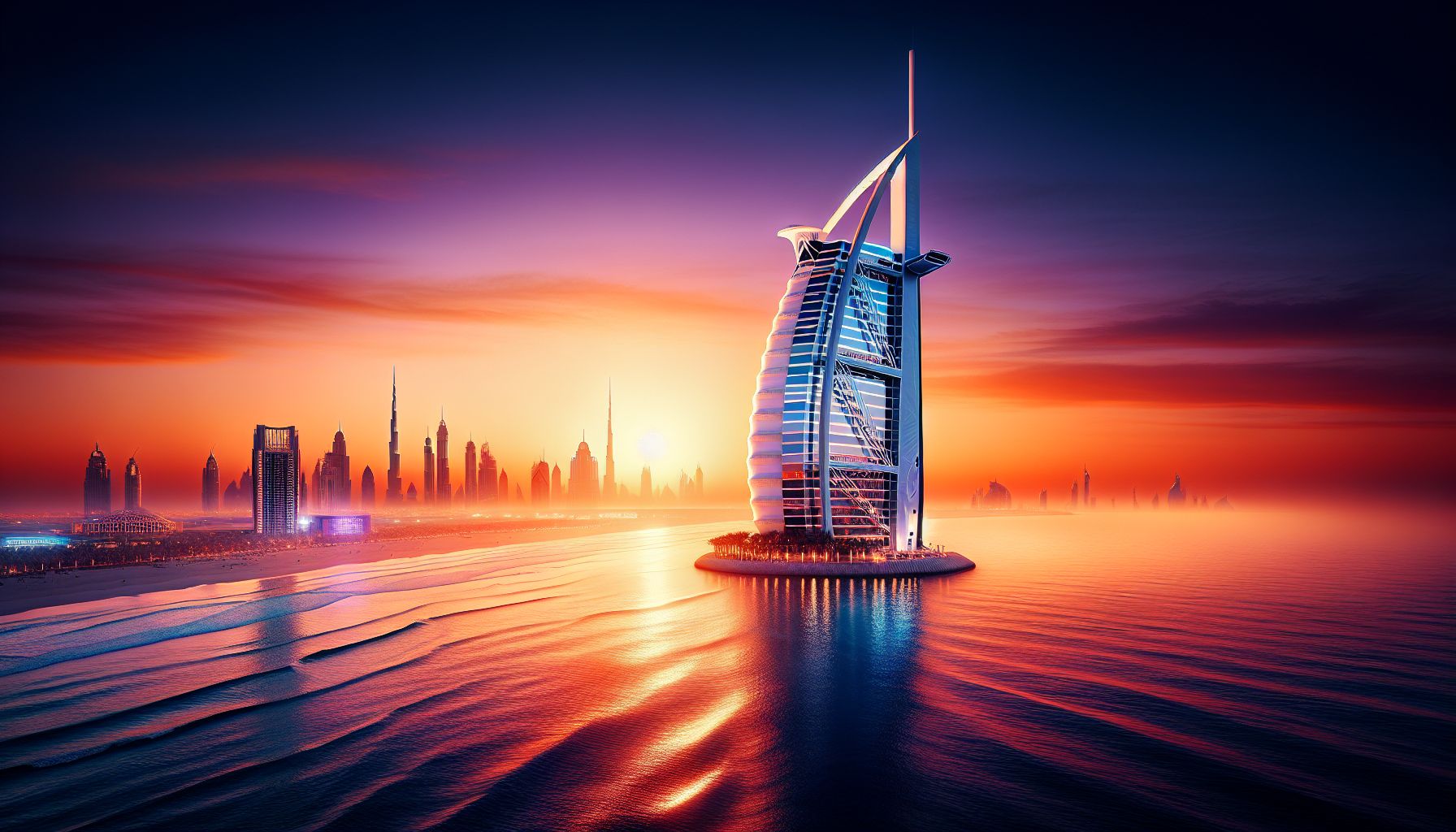 Traumhafter Sommerurlaub in Dubai